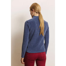 Lade das Bild in den Galerie-Viewer, Tranquillo Nicki Cord Sweatshirt ‚Selinaa‘ crown blue
