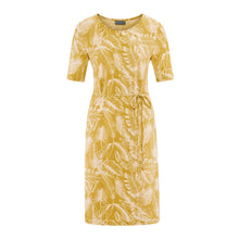 Lade das Bild in den Galerie-Viewer, HempAge Hanf Jersey Kleid curry