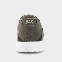 Lade das Bild in den Galerie-Viewer, 8000Kicks Hanf Slip On SunSlide dark green