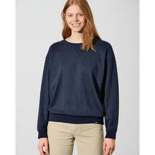 Lade das Bild in den Galerie-Viewer, HempAge Hanf Basic Sweatshirt navy