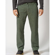 Lade das Bild in den Galerie-Viewer, HempAge Hanf Pepita Hose moss