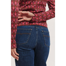 Lade das Bild in den Galerie-Viewer, Tranquillo Jacquard Shirt ‚Aiskee‘ raspberry leaves