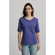 Lade das Bild in den Galerie-Viewer, Tranquillo Slub Jersey Shirt skipper blue