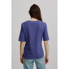 Lade das Bild in den Galerie-Viewer, Tranquillo Slub Jersey Shirt skipper blue