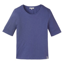 Lade das Bild in den Galerie-Viewer, Tranquillo Slub Jersey Shirt skipper blue