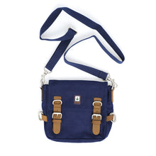Lade das Bild in den Galerie-Viewer, PURE Hanf Schulter-/Gürteltasche blau