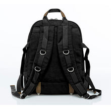 Lade das Bild in den Galerie-Viewer, PURE Hanf Rucksack schwarz