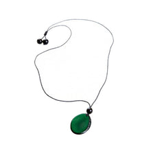 Lade das Bild in den Galerie-Viewer, Green Age Tagua Kette Laura grün