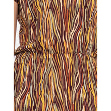 Lade das Bild in den Galerie-Viewer, Ato Berlin EcoVero Kleid 'Milou' yellow/brown
