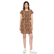 Lade das Bild in den Galerie-Viewer, Ato Berlin EcoVero Kleid 'Milou' yellow/brown

