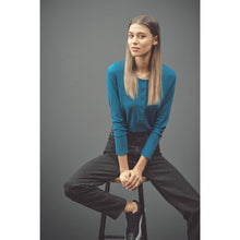 Lade das Bild in den Galerie-Viewer, HempAge Hanf Black Denim Jeans

