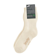 Lade das Bild in den Galerie-Viewer, HempAge Hanf Frottee Socken natur
