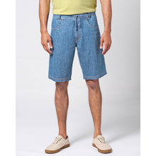Lade das Bild in den Galerie-Viewer, HempAge Hanf Blue Denim Shorts uniblue

