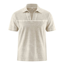 Lade das Bild in den Galerie-Viewer, HempAge Hanf Polo Shirt distel
