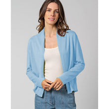 Lade das Bild in den Galerie-Viewer, HempAge Hanf Strickjacke glacier

