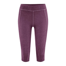 Lade das Bild in den Galerie-Viewer, HempAge Hanf Yoga-Leggings purple
