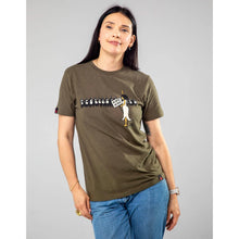 Lade das Bild in den Galerie-Viewer, THTC Hanf T-Shirt No Justice khaki
