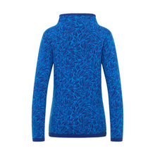 Lade das Bild in den Galerie-Viewer, Tranquillo Jacquard Pullover blue paisley
