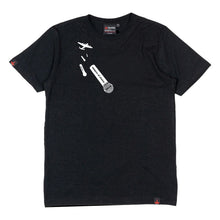 Lade das Bild in den Galerie-Viewer, THTC Hanf T-Shirt Weapon Of Choice schwarz
