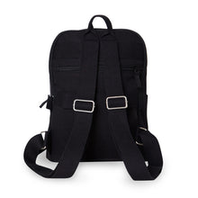Lade das Bild in den Galerie-Viewer, PURE Hanf City Rucksack schwarz
