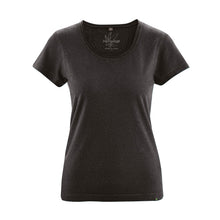 Lade das Bild in den Galerie-Viewer, HempAge Hanf T-Shirt schwarz
