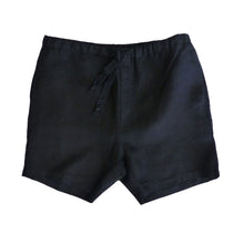 Lade das Bild in den Galerie-Viewer, The Hemp Line Unisex 100% Hanf Freizeit Shorts schwarz
