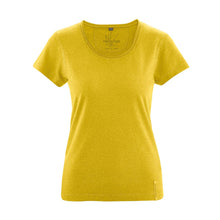 Lade das Bild in den Galerie-Viewer, HempAge Hanf T-Shirt curry
